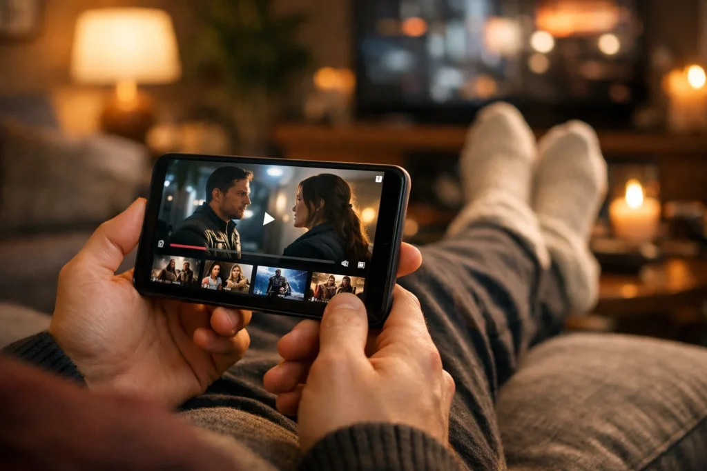 Android Smartphone Streaming Erlebnis mit stabiler IPTV App in hoher Qualität