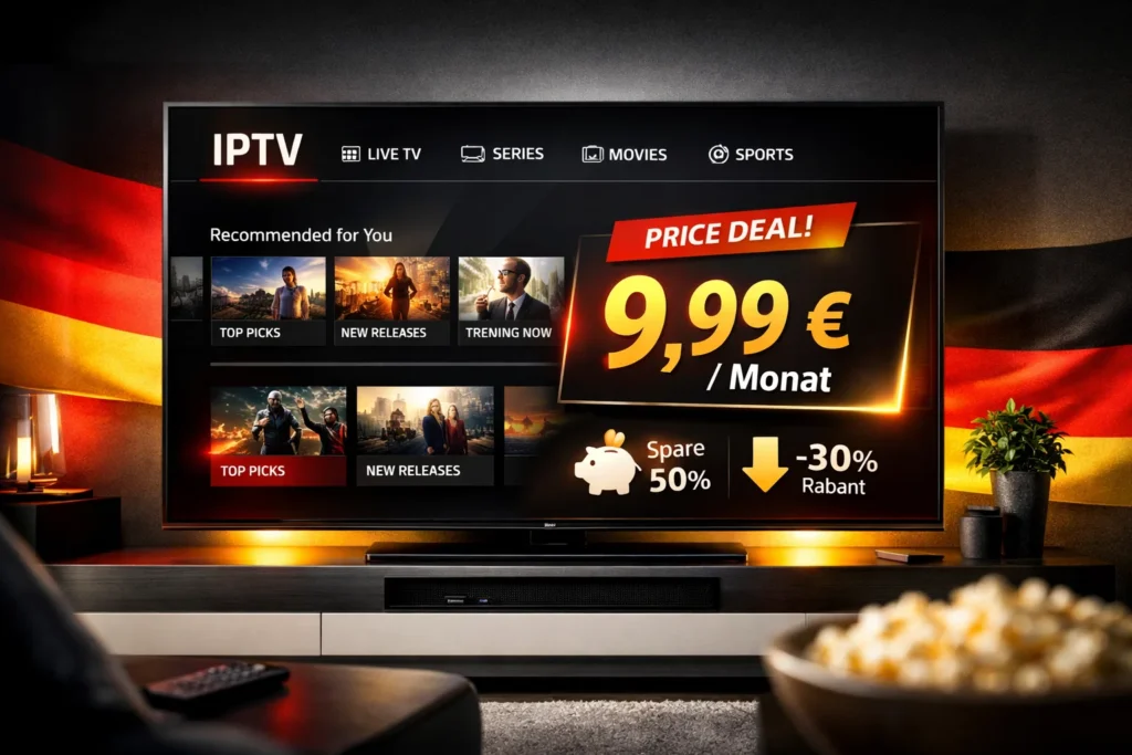 IPTV günstig kaufen in Deutschland 2026