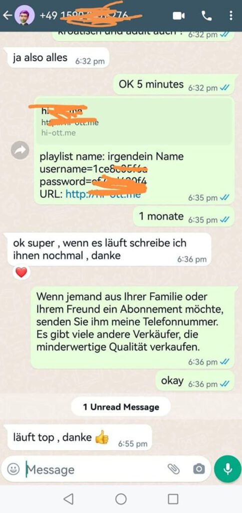 Kundenbewertungen zu UPIPTV tv (1)