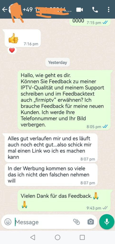 Kundenbewertungen zu UPIPTV tv (3)