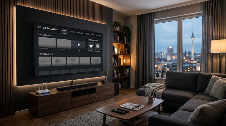 IPTV auf Smart TV einrichten in Deutschland 2026