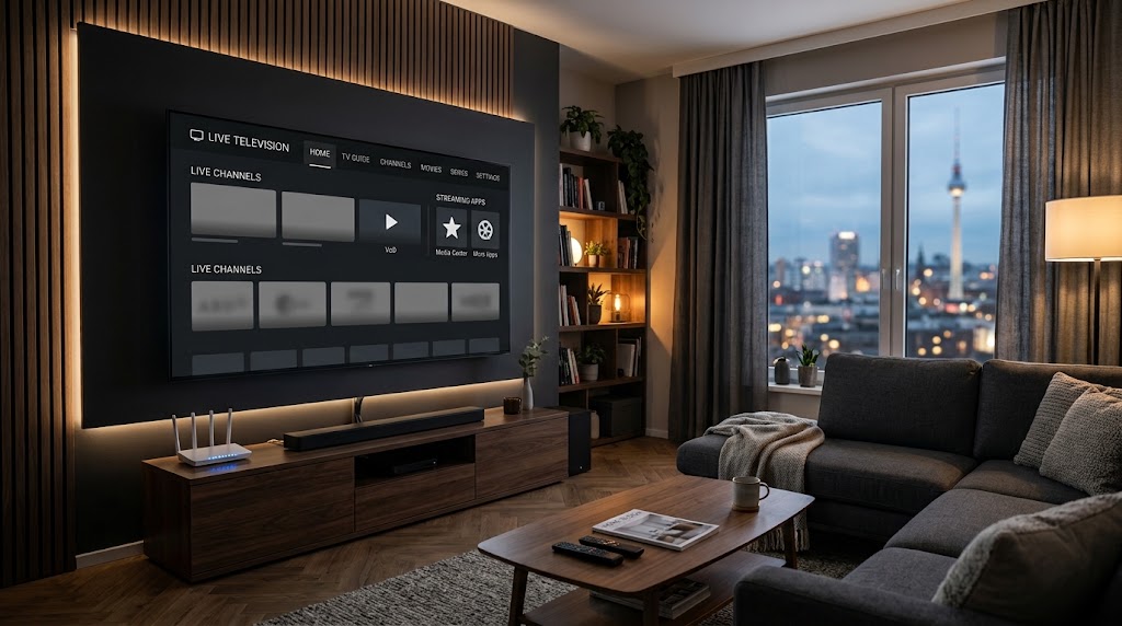 IPTV auf Smart TV einrichten in Deutschland 2026