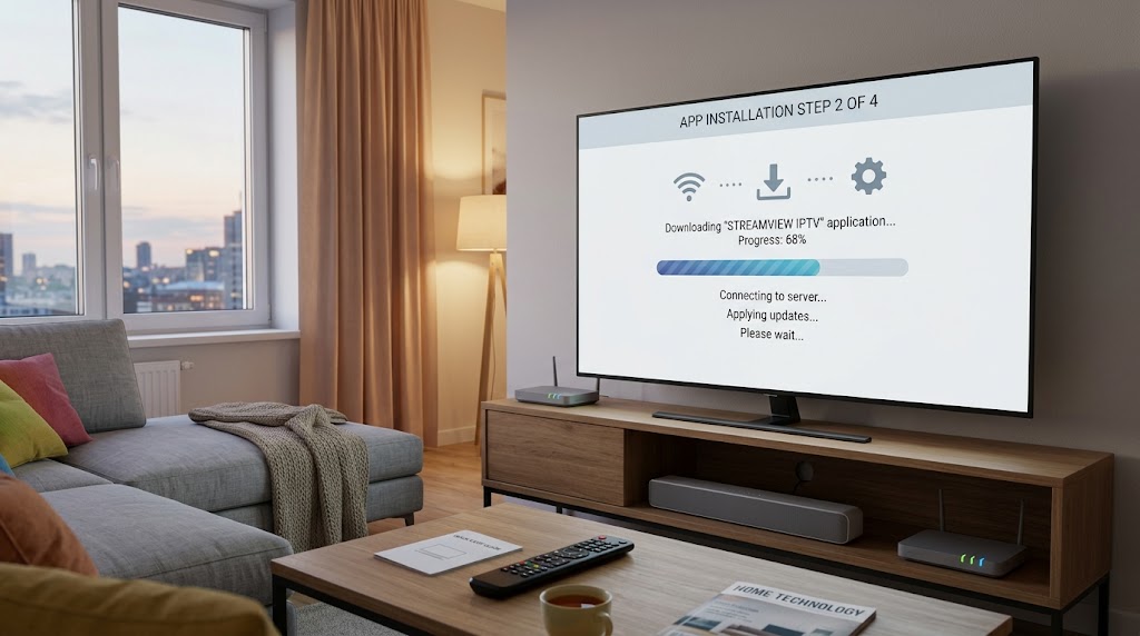 IPTV App auf Smart TV installieren und einrichten